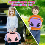 EIDERWOOD iPad Air 11" (2026 / 2025 / 2024) Børne Tablet Cover m. Indbygget Ståfunktion - Lyserød
