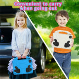 EIDERWOOD iPad Pro 11" (2025 - 2018) / Air (2022 / 2020) Børne Tablet Cover m. Indbygget Ståfunktion - Blå