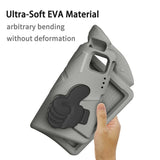 EIDERWOOD iPad Pro 11" (2025 - 2018) / Air (2022 / 2020) Børne Tablet Cover m. Indbygget Ståfunktion - Grå