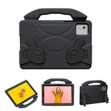 EIDERWOOD Xiaomi Redmi Pad 2 / SE / 6 / 5 / Lenovo Tab M11 / Samsung Galaxy Tab S10 FE / S9 FE / S9 / S8 / S7 Børne Cover m. Stå Funktion - Sort