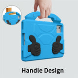 EIDERWOOD Xiaomi Redmi Pad 2 / SE / 6 / 5 / Lenovo Tab M11 / Samsung Galaxy Tab S10 FE / S9 FE / S9 / S8 / S7 Børne Cover m. Stå Funktion - Blå