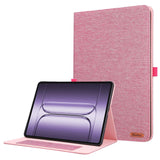Kunstlæder Flip Cover - OnePlus Pad 3 - Kortholder & Ståfunktion - Lyserød