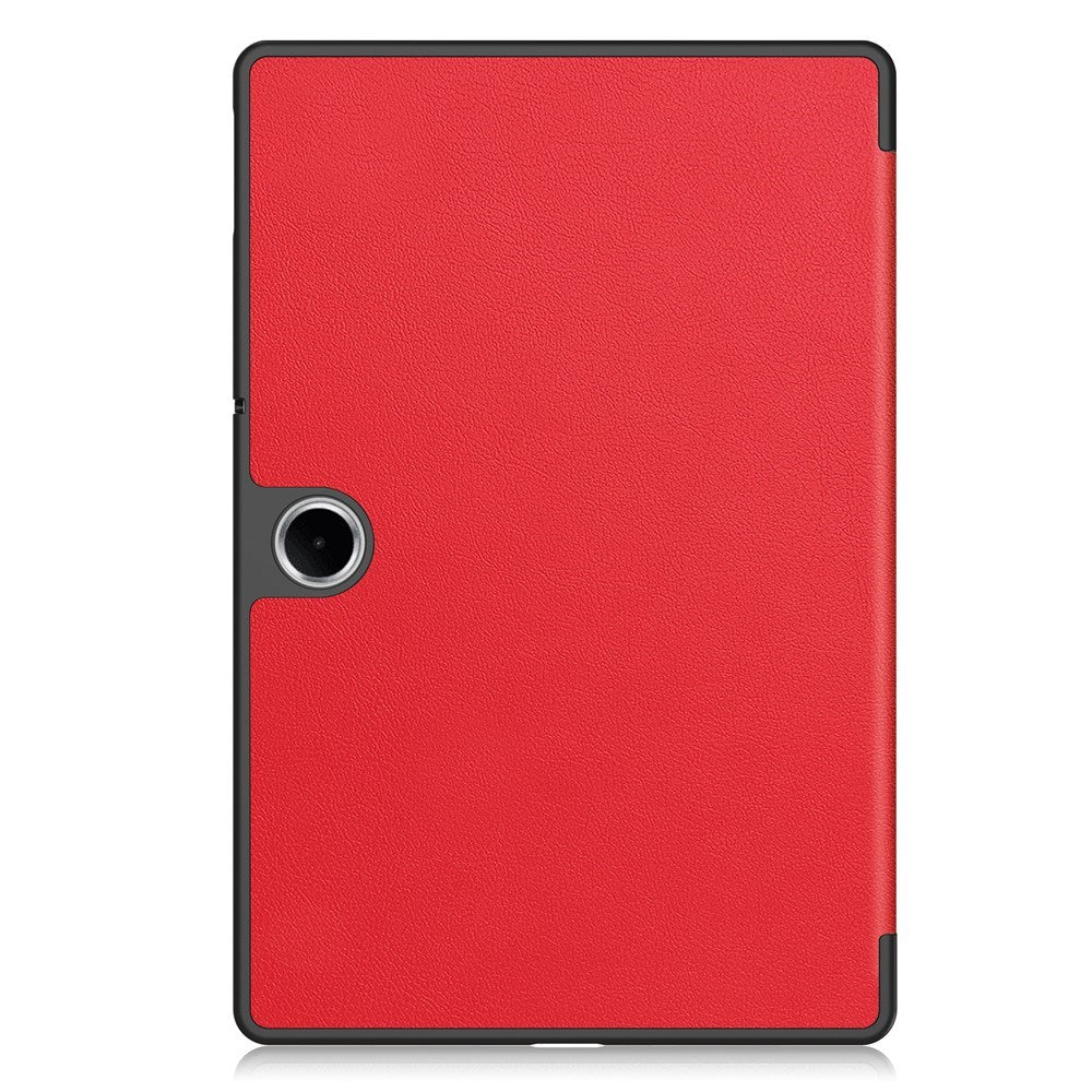 EIDERWOOD OnePlus Pad Lite - Kunstlæder Flip Cover m. Ståfunktion - Rød