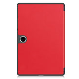 EIDERWOOD OnePlus Pad Lite - Kunstlæder Flip Cover m. Ståfunktion - Rød