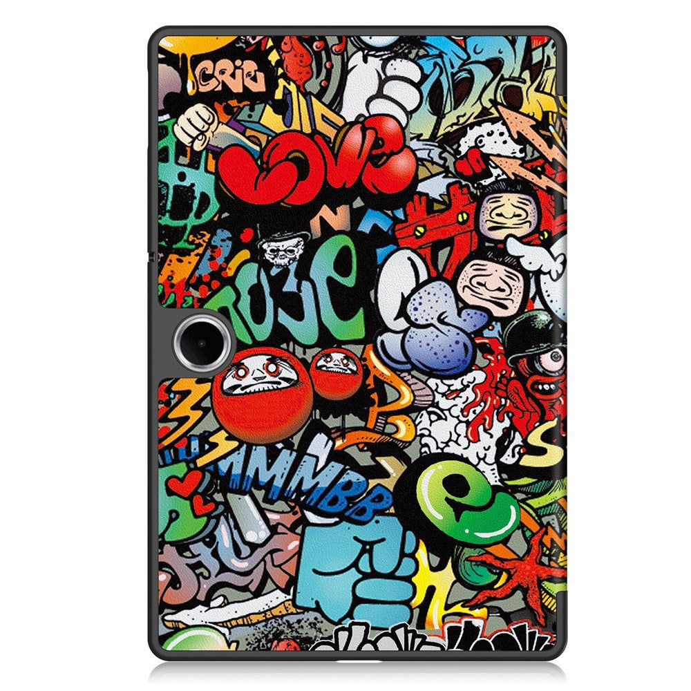 OnePlus Pad Lite - EIDERWOOD Kunstlæder Flip Cover - Graffiti