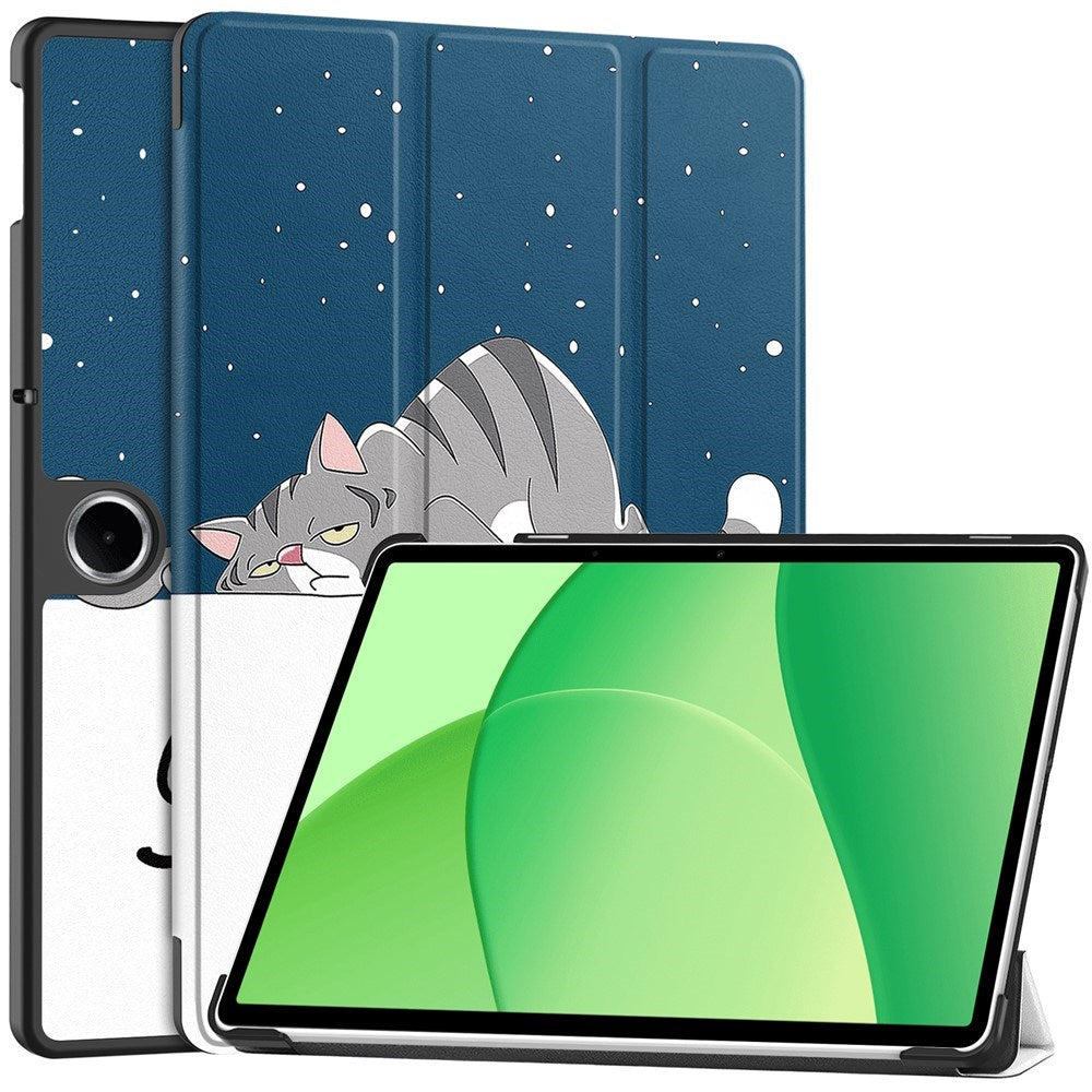 OnePlus Pad Lite - EIDERWOOD Kunstlæder Flip Cover - Kat