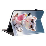 EIDERWOOD OnePlus Pad Lite Kunstlæder Flip Tablet Cover m. Motiv - Kat