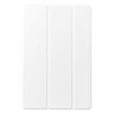 EIDERWOOD Samsung Galaxy Tab S11 / S10 Lite Tri-Fold Kunstlæder Flip Cover m. Stylus Pen Holder - Hvid