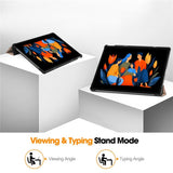 Lenovo Idea Tab Plus 12.1" EIDERWOOD Kunstlæder Tabletcover m. Ståfunktion - Rose Gold