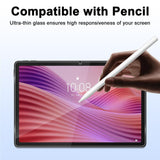 EIDERWOOD Lenovo Idea Tab 11 Fleksibelt Plast Mobil Cover m. Skærmbeskyttelse - Gennemsigtig