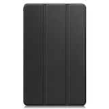 EIDERWOOD Samsung Galaxy Tab A11 Læder Tablet Cover m. Standerfunktion - Sort