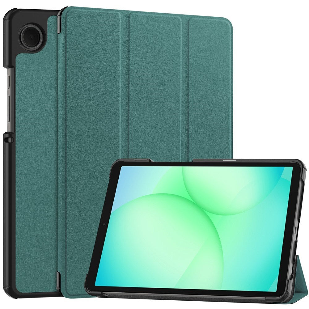 EIDERWOOD Samsung Galaxy Tab A11 Læder Tablet Cover m. Standerfunktion - Grøn