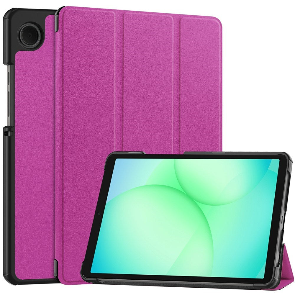EIDERWOOD Samsung Galaxy Tab A11 Læder Tablet Cover m. Standerfunktion - Lilla
