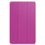 EIDERWOOD Samsung Galaxy Tab A11 Læder Tablet Cover m. Standerfunktion - Lilla