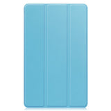 EIDERWOOD Samsung Galaxy Tab A11 Læder Tablet Cover m. Standerfunktion - Lyseblå