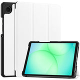 EIDERWOOD Samsung Galaxy Tab A11 Læder Tablet Cover m. Standerfunktion - Hvid