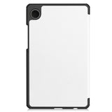 EIDERWOOD Samsung Galaxy Tab A11 Læder Tablet Cover m. Standerfunktion - Hvid