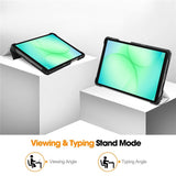 EIDERWOOD Samsung Galaxy Tab A11 Kunstlæder Tablet Cover m. Motiv - Sovende Kat