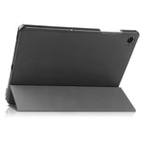 Samsung Galaxy Tab A11+ (Plus) EIDERWOOD Kunstlæder Tablet Cover m. Standerfunktion - Sort