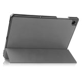 Samsung Galaxy Tab A11+ (Plus) EIDERWOOD Kunstlæder Tablet Cover m. Standerfunktion - Grå