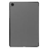 Samsung Galaxy Tab A11+ (Plus) EIDERWOOD Kunstlæder Tablet Cover m. Standerfunktion - Grå