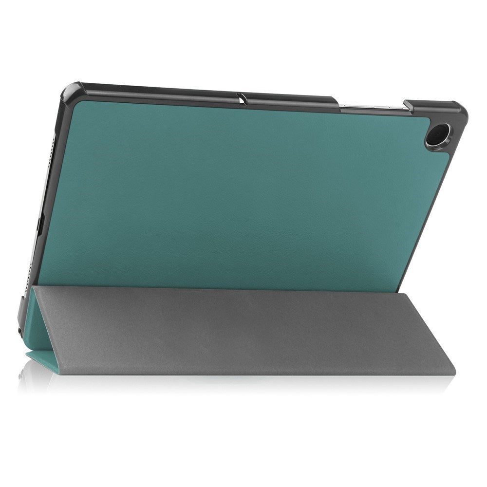 Samsung Galaxy Tab A11+ (Plus) EIDERWOOD Kunstlæder Tablet Cover m. Standerfunktion - Grøn
