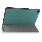 Samsung Galaxy Tab A11+ (Plus) EIDERWOOD Kunstlæder Tablet Cover m. Standerfunktion - Grøn
