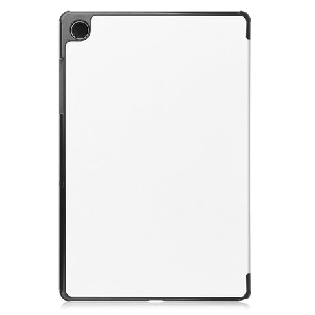 Samsung Galaxy Tab A11+ (Plus) EIDERWOOD Kunstlæder Tablet Cover m. Standerfunktion - Hvid