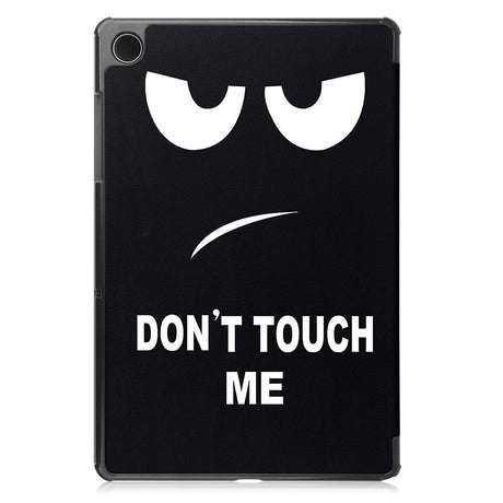 Samsung Galaxy Tab A11+ (Plus) EIDERWOOD Kunstlæder Tablet Cover m. Motiv - "Don't Touch Me"