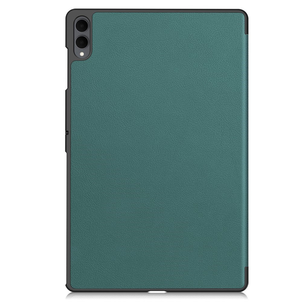 EIDERWOOD Samsung Galaxy Tab S11 Ultra Læder Tablet Cover m. Standerfunktion - Grøn