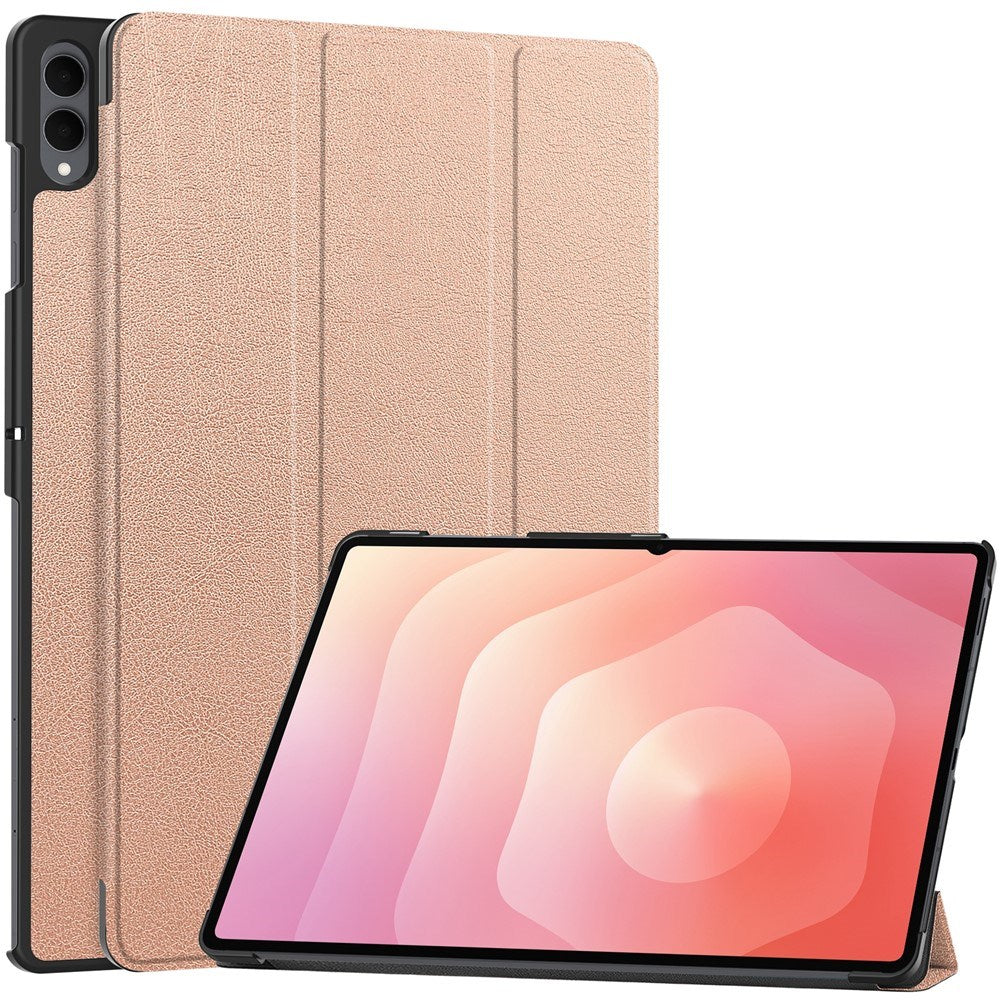 EIDERWOOD Samsung Galaxy Tab S11 Ultra Læder Tablet Cover m. Standerfunktion - Rose Gold