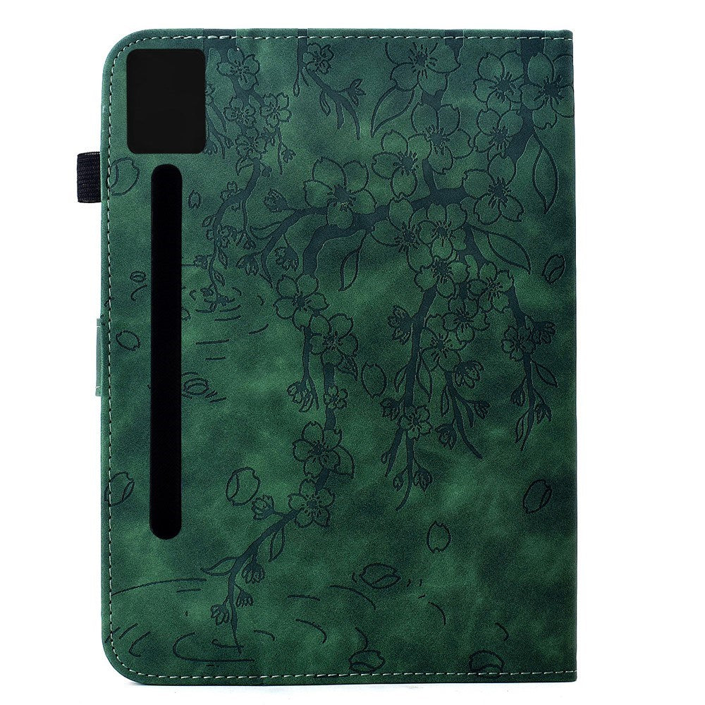 Lenovo Idea Tab Pro / Tab P12 Pro EIDERWOOD Tabletcover m. Blomstertryk - Grøn