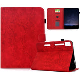 Lenovo Idea Tab Pro / Tab P12 Pro EIDERWOOD Tabletcover m. Blomstertryk - Rød