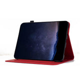 Lenovo Idea Tab Pro / Tab P12 Pro EIDERWOOD Tabletcover m. Blomstertryk - Rød