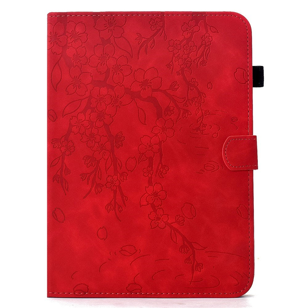 Lenovo Idea Tab Pro / Tab P12 Pro EIDERWOOD Tabletcover m. Blomstertryk - Rød
