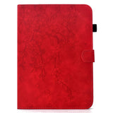 Lenovo Idea Tab Pro / Tab P12 Pro EIDERWOOD Tabletcover m. Blomstertryk - Rød