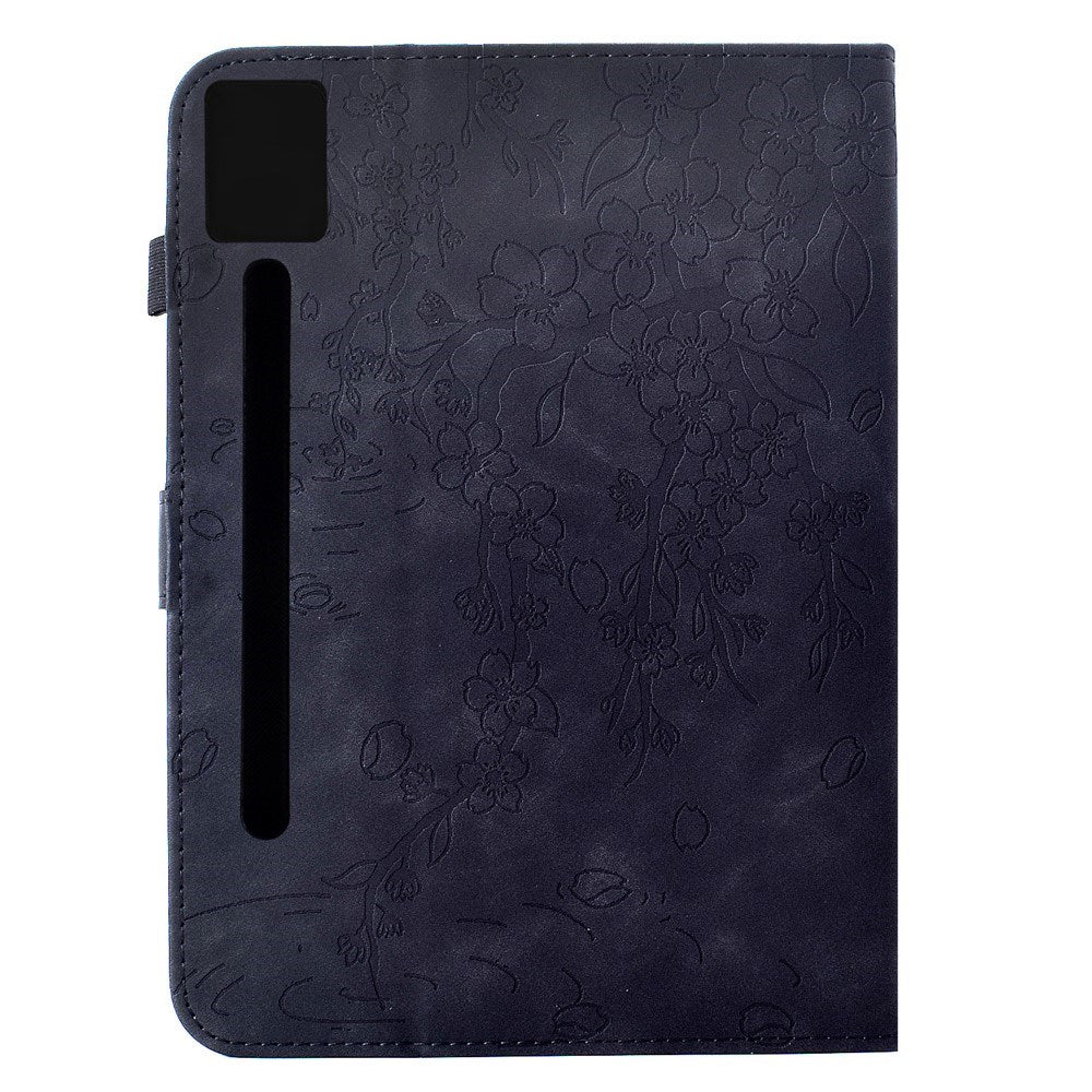 Lenovo Idea Tab Pro / Tab P12 Pro EIDERWOOD Tabletcover m. Blomstertryk - Sort