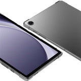 Samsung Galaxy Tab A11+ (Plus) EIDERWOOD Fleksibelt Plastik Tablet Cover - m. Skærmbeskyttelsesglas - Gennemsigtig