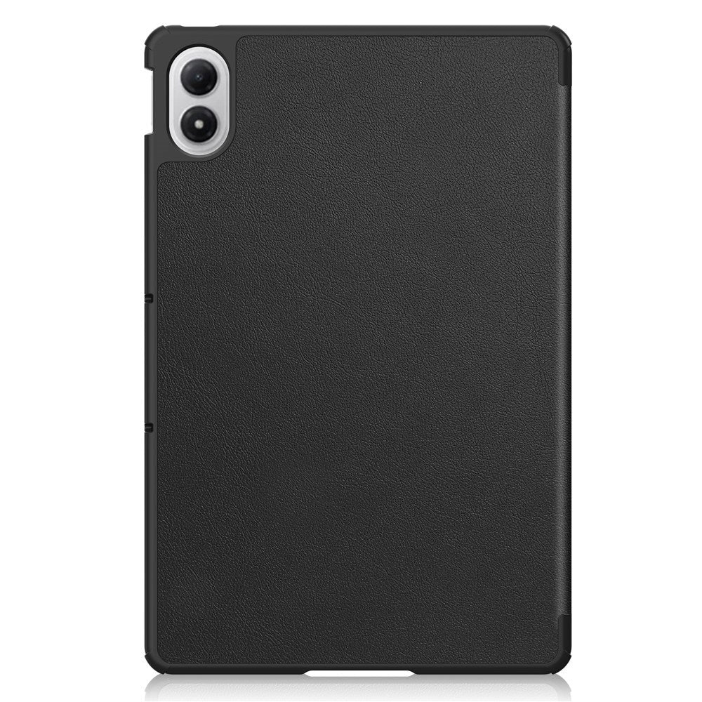 Xiaomi Redmi Pad 2 Pro EIDERWOOD Kunstlæder Flip Cover m. Ståfunktion - Sort