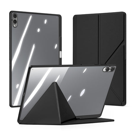 Samsung Galaxy Tab S12 Ultra / S11 Ultra DUX DUCIS Origami Hybrid Kunstlæder Cover - Sort