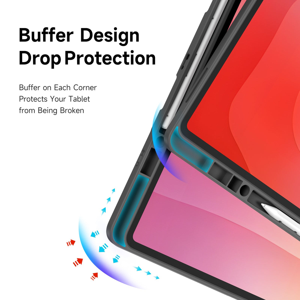 Samsung Galaxy Tab S12 Ultra / S11 Ultra DUX DUCIS Origami Hybrid Kunstlæder Cover - Grå