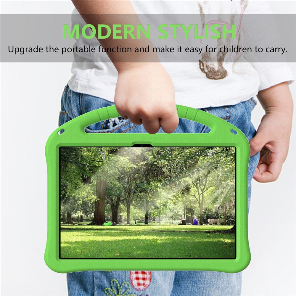 EIDERWOOD Xiaomi Redmi Pad 2 Pro Børnevenligt Tablet Cover med Kickstand - Grøn