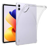 Xiaomi Redmi Pad 2 Pro EIDERWOOD Fleksibelt Plast Bagside Cover m. Forstærkede Hjørner - Gennemsigtig