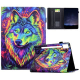 Lenovo Idea Tab Pro / Tab P12 Pro EIDERWOOD Farverigt Tabletcover m. Motiv - Ulv