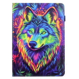 Lenovo Idea Tab Pro / Tab P12 Pro EIDERWOOD Farverigt Tabletcover m. Motiv - Ulv