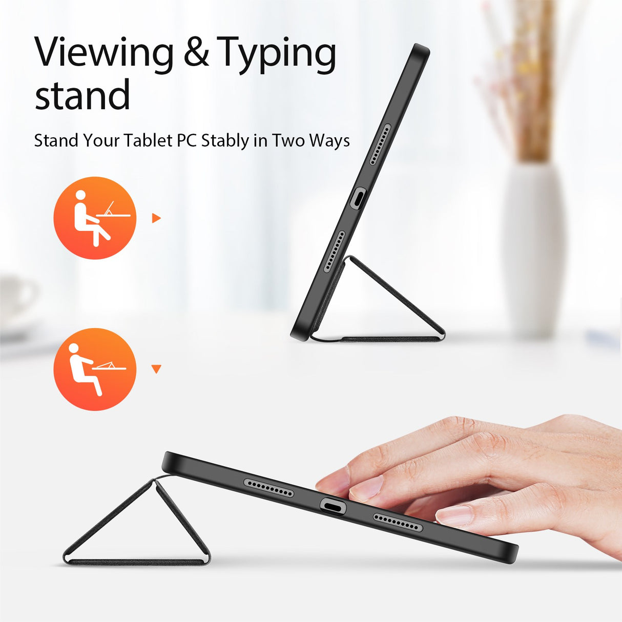 Xiaomi Pad 8 / 8 Pro / 7 / 7 Pro DUX DUCIS Kunstlæder Cover - Sort