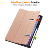 Lenovo Idea Tab Pro (2. Gen.) 13" EIDERWOOD Kunstlæder Cover m. Ståfunktion - Rose Gold