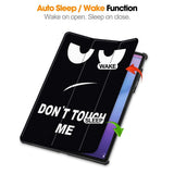 Lenovo Idea Tab Pro Gen2 13" EIDERWOOD Flipcase med Ståfunktion - "Don't Touch Me"