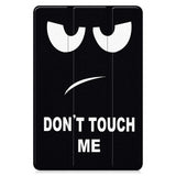 Lenovo Idea Tab Pro Gen2 13" EIDERWOOD Flipcase med Ståfunktion - "Don't Touch Me"