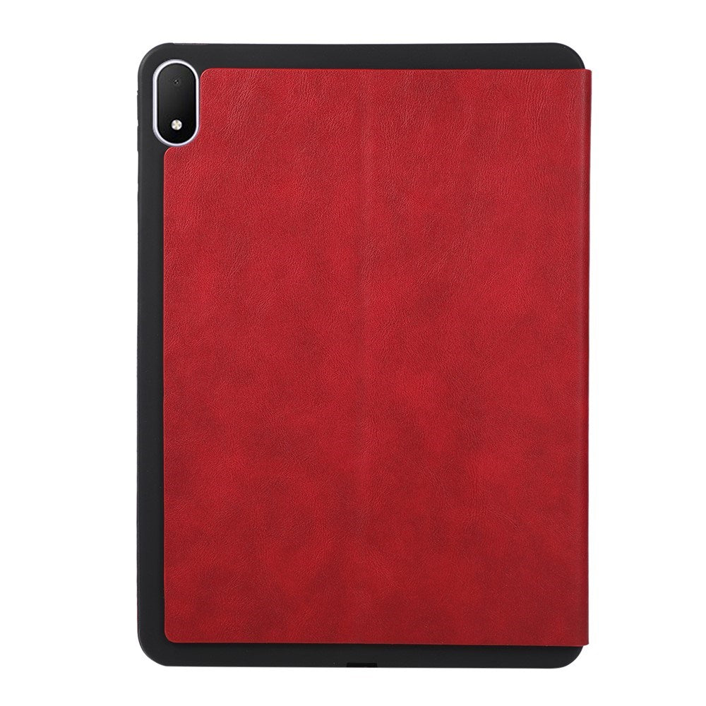 OPPO Pad 5 EIDERWOOD Kunstlæder Cover m. Ståfunktion - Rød